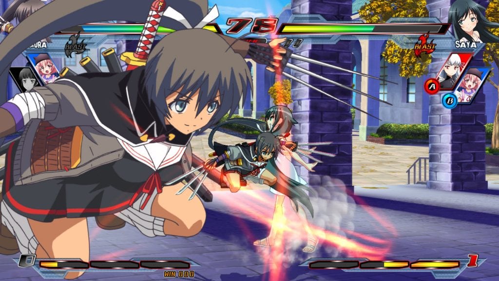 Senran Kagura's Homura Goes Wild In Nitroplus Blasterz: Heroines Infinite  Duel - Siliconera