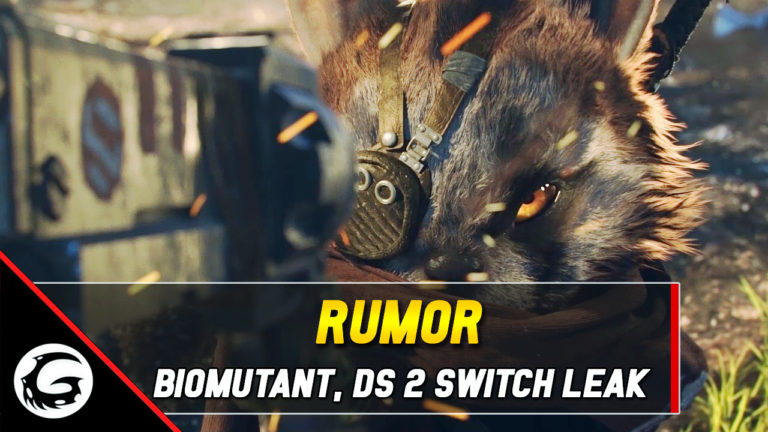 Biomutant Darksiders 2 Switch Leak