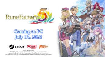 Rune Factory 5 Launches for PC on July 13