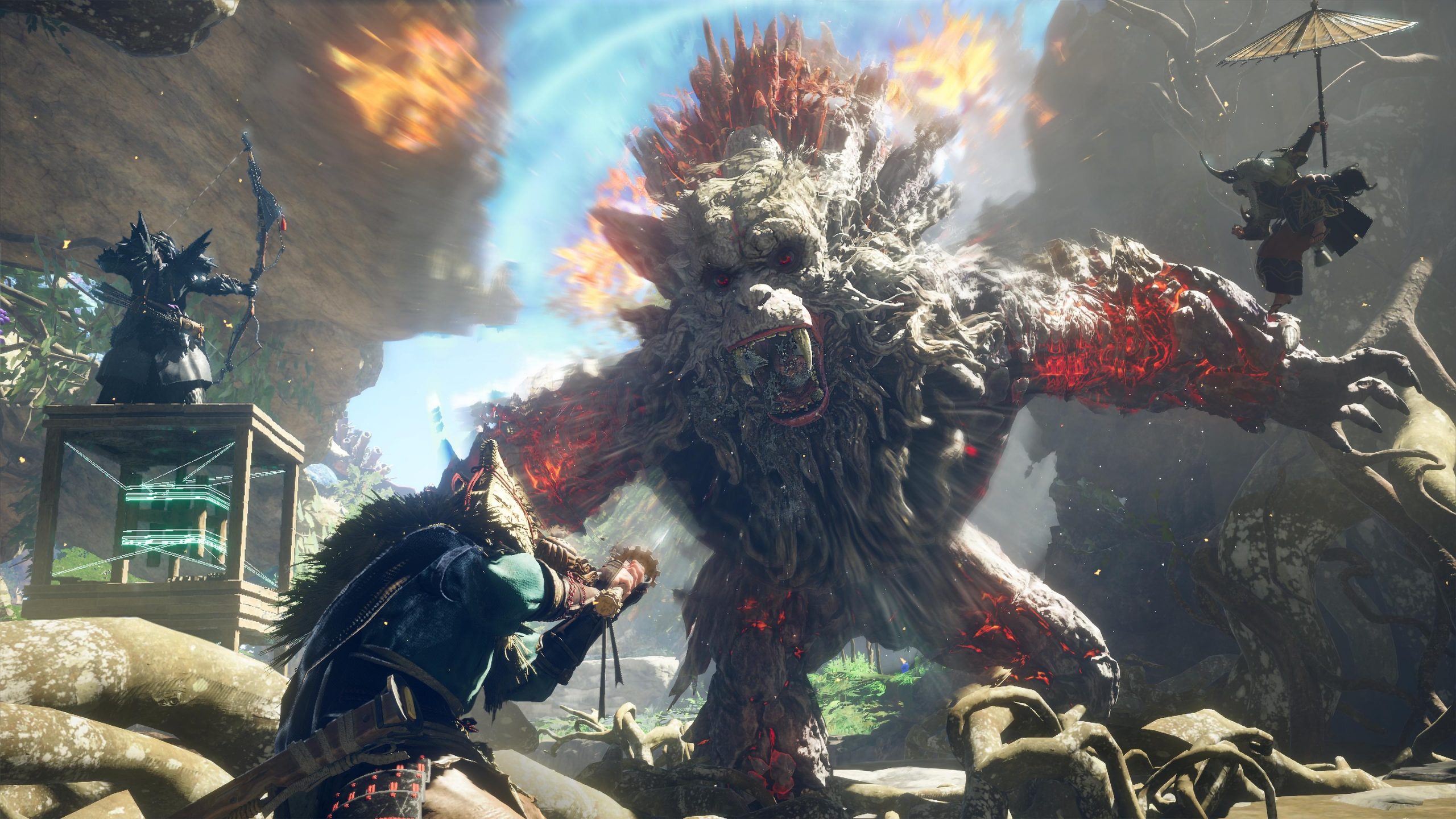 EA's New Multiplayer Monster-Hunting Game Wild Hearts Launches On