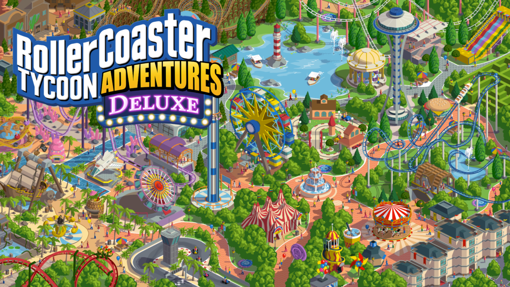 RollerCoaster Tycoon Adventures Deluxe が PC とコンソール向けに発表