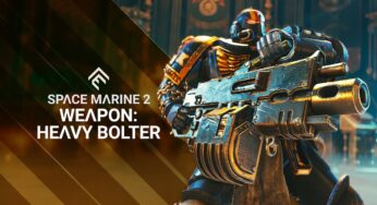 Warhammer 40,000 Space Marine II Highlights the Heavy Bolter Weapon
