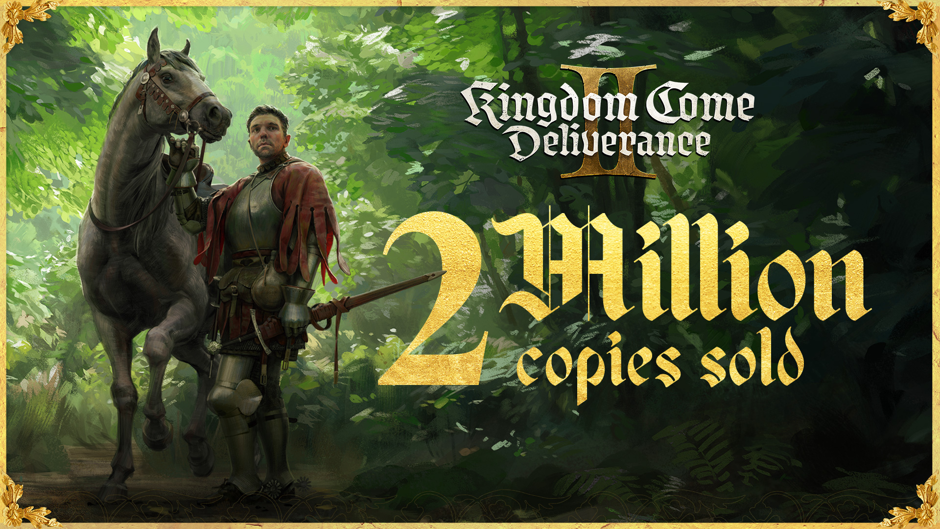 Kingdom Come: Deliverance II Sales Have Surpassed Two Million Units