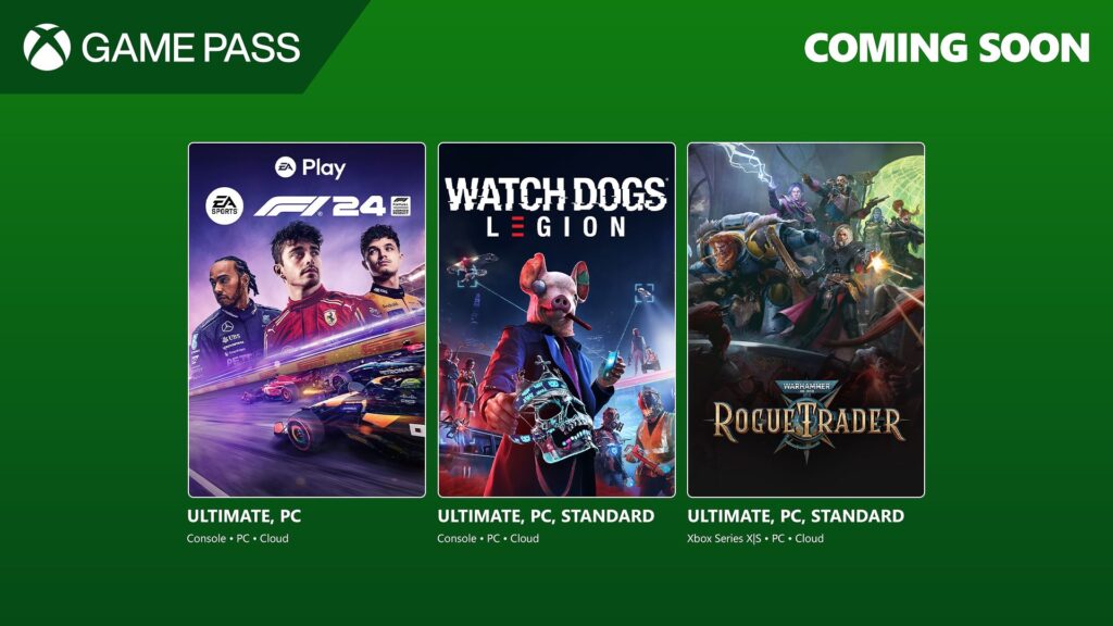 Xbox Game Pass Adds Watch Dogs: Legion, Avowed, and More